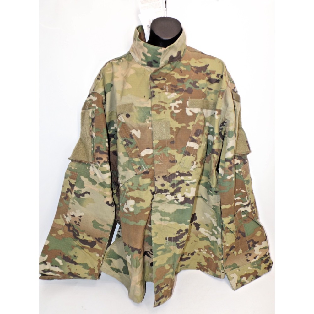 *NEW*  UNICOR US Army Combat Army Coat OCP Camo - Unisex LARGE - LONG